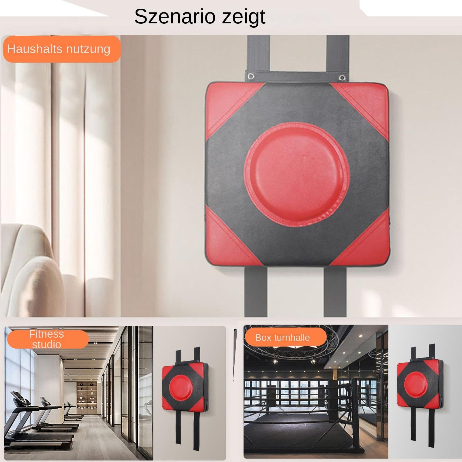 Schlagpolster Wand, Box Wand, Schlagpolster Kampfsport, Boxkissen, Boxpad Wand, Wandschlagpolster, Taekwondo-Training, Sandsäcke, Kampfausrüstung Für Wohnzimmer, Haushalt, Box-Fitnessstudio