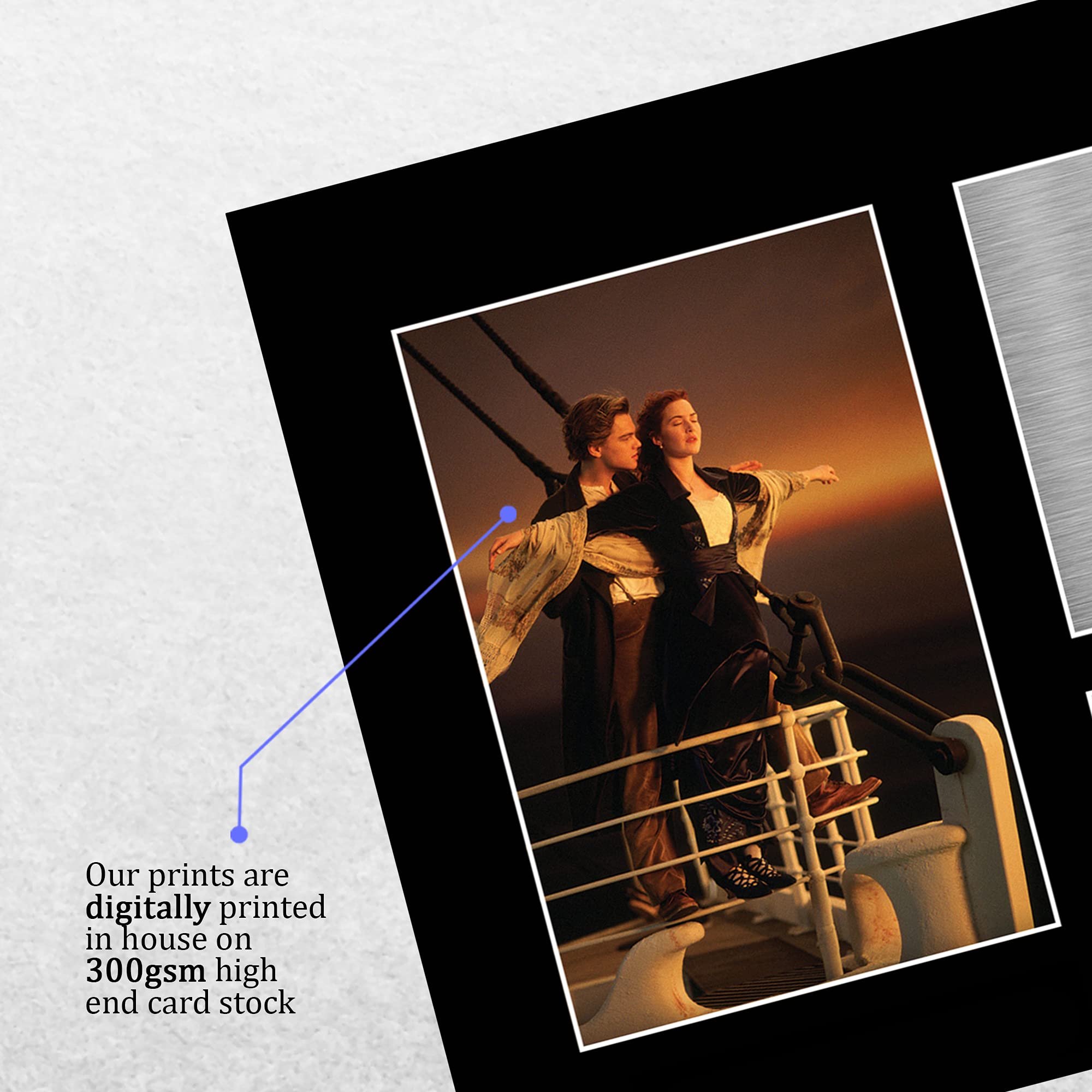 Titanic Leonardo Dicaprio Kate Winslet PC0083 Titanic Flying (1998) - TM Twentieth Century Fox