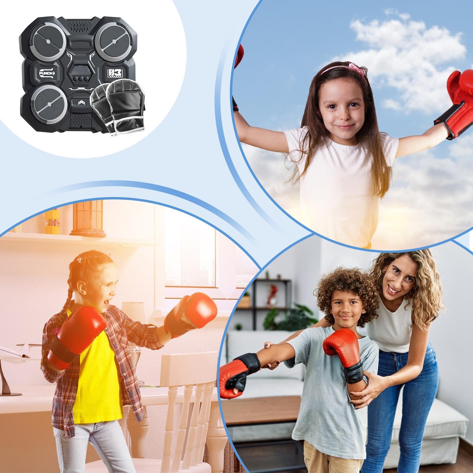 Macchina per carillon per adulti, macchina da boxe regolabile, allenamento fitness, supporto da parete