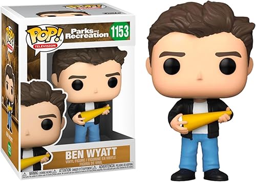 Funko Parques & Recreación Pop! Ben Wyatt (Exclusivo de Big Apple) #1153 (Los estilos pueden variar)