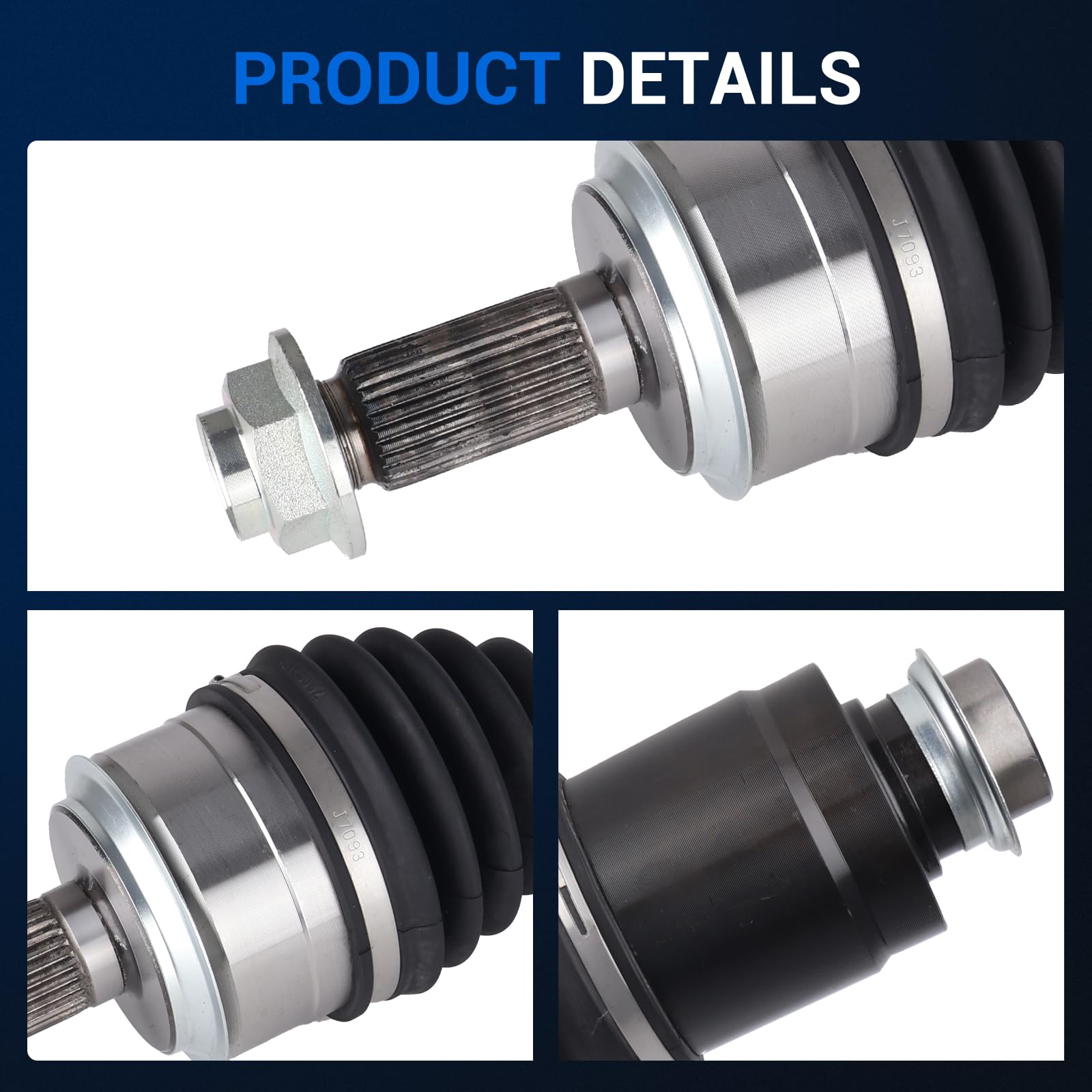 Amazon.com: Autoround 664251 CV Axle Shaft Assembly