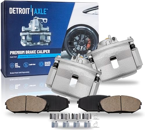 Miniatura 32 de Detroit Axle - Pastillas de Freno Delantero para Chevrolet Captiva Sport Equinox Pontiac Torrent Saturn Vue Suzuki XL-7, Pastillas de Freno Cerámica