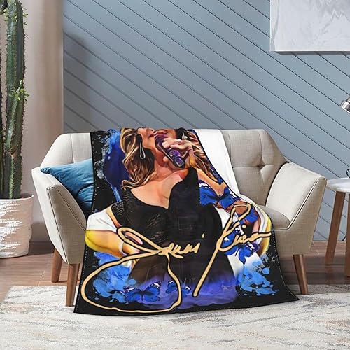 Miniatura 2 de Jenni Singer Rivera - Manta de franela polar para todas las estaciones, cálida y ultrasuave, manta casual para cama, sofá, cama, sofá o dormitorio,