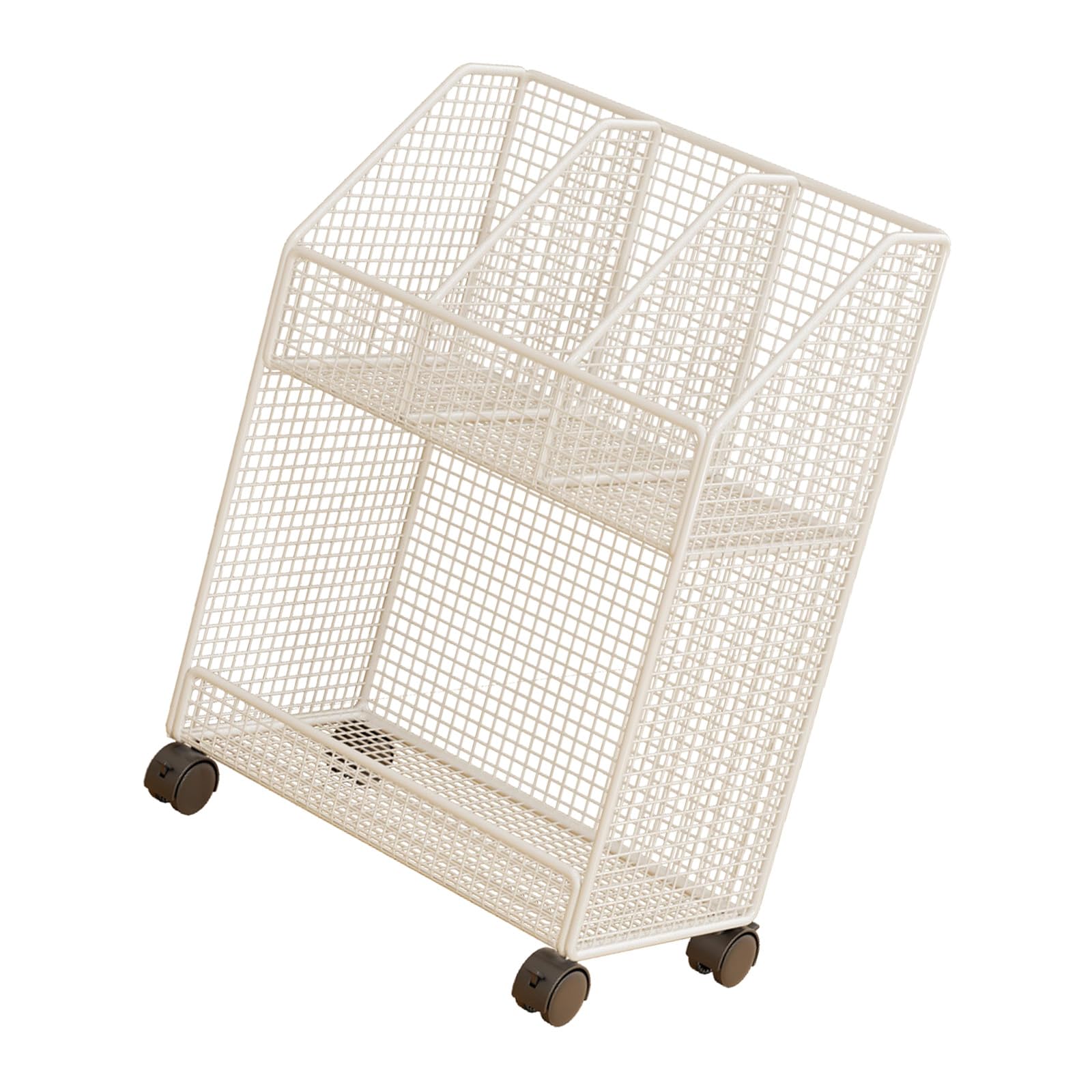 RAFGALDEX Functional Storage Organizers with Integrated and Multi Layer Structure for Efficient Home Organization Rolling Storage Container