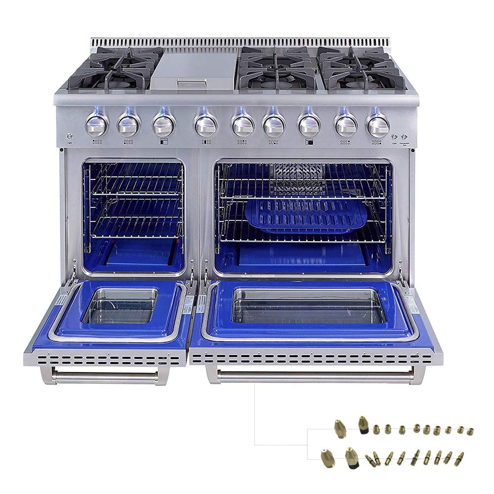 Thor Kitchen 48 inch Freestanding ProStyle Professional Gas Range with