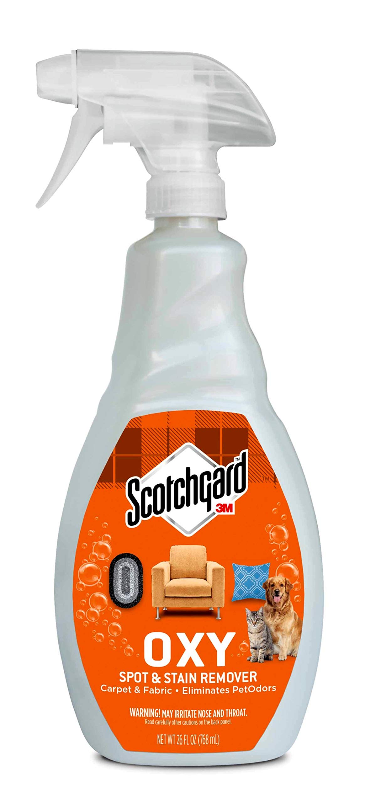 Scotchgard 1026P Oxy Spot & Stain Remover, 26 oz.