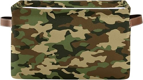 AUUXVA Cesta de almacenamiento abstracta multicolor con diseño de lunares, caja de almacenamiento de lona duradera plegable para juguetes, cesta