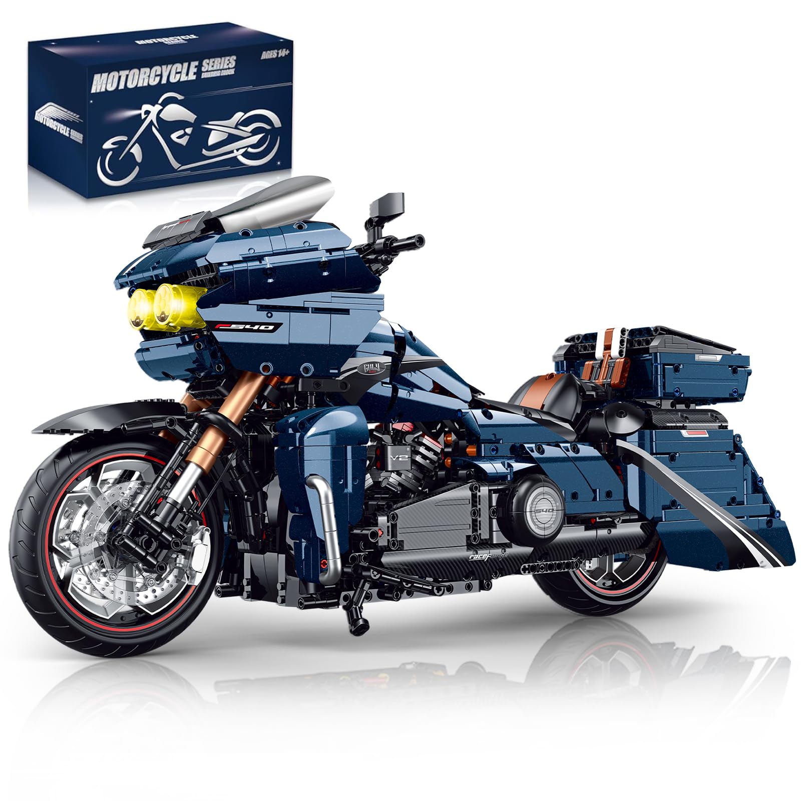 Cruiser - Modellino di motocicletta per adulti