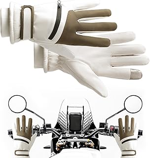 スキーグローブ - 滑り止め防風タッチスクリーンミトン | スノーボード グローブ - バイク スポーツ スキー アウトドア 男女兼用