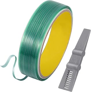 Wrap Cutting Tape, Automotive 10m Finish Line Cutting Tape Roll with Squeegee, Wrap Cutting Tape for Vehicle Motorcycle Boat Graphic Decal, Universal Car Accessories