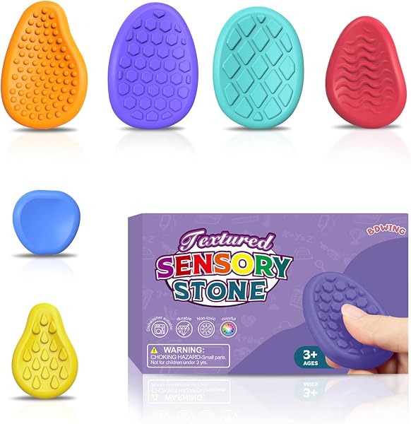 Bdwing Silikon Fidget Toys Sensory Stones