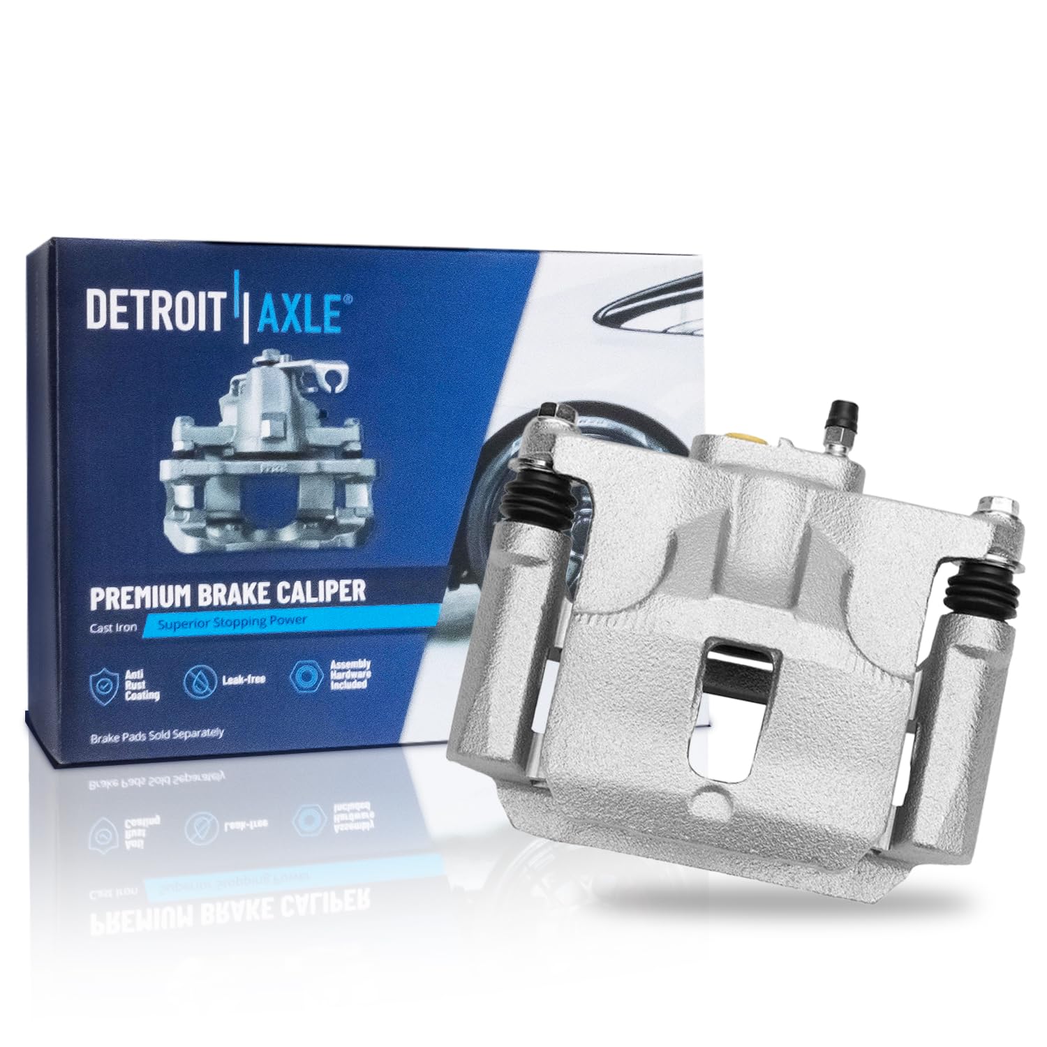 Detroit Axle - Rear Right Brake Caliper for 2015-2020 Chevrolet Colorado