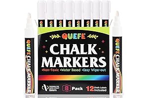 Versatile and Durable QUEFE Chalk Markers for Fabric