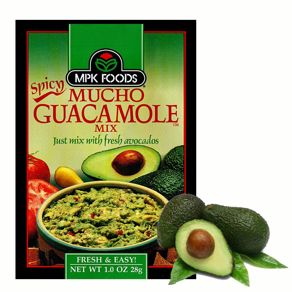 Spicy Guacamole Seasoning Mix, by MPK Foods 1 Ounce (8