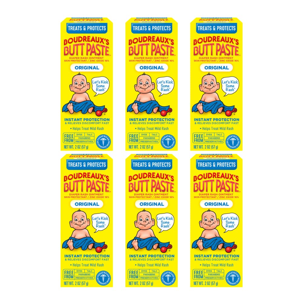 Boudreaux's Butt Paste Diaper Rash Ointment, Original, 16, 42% OFF