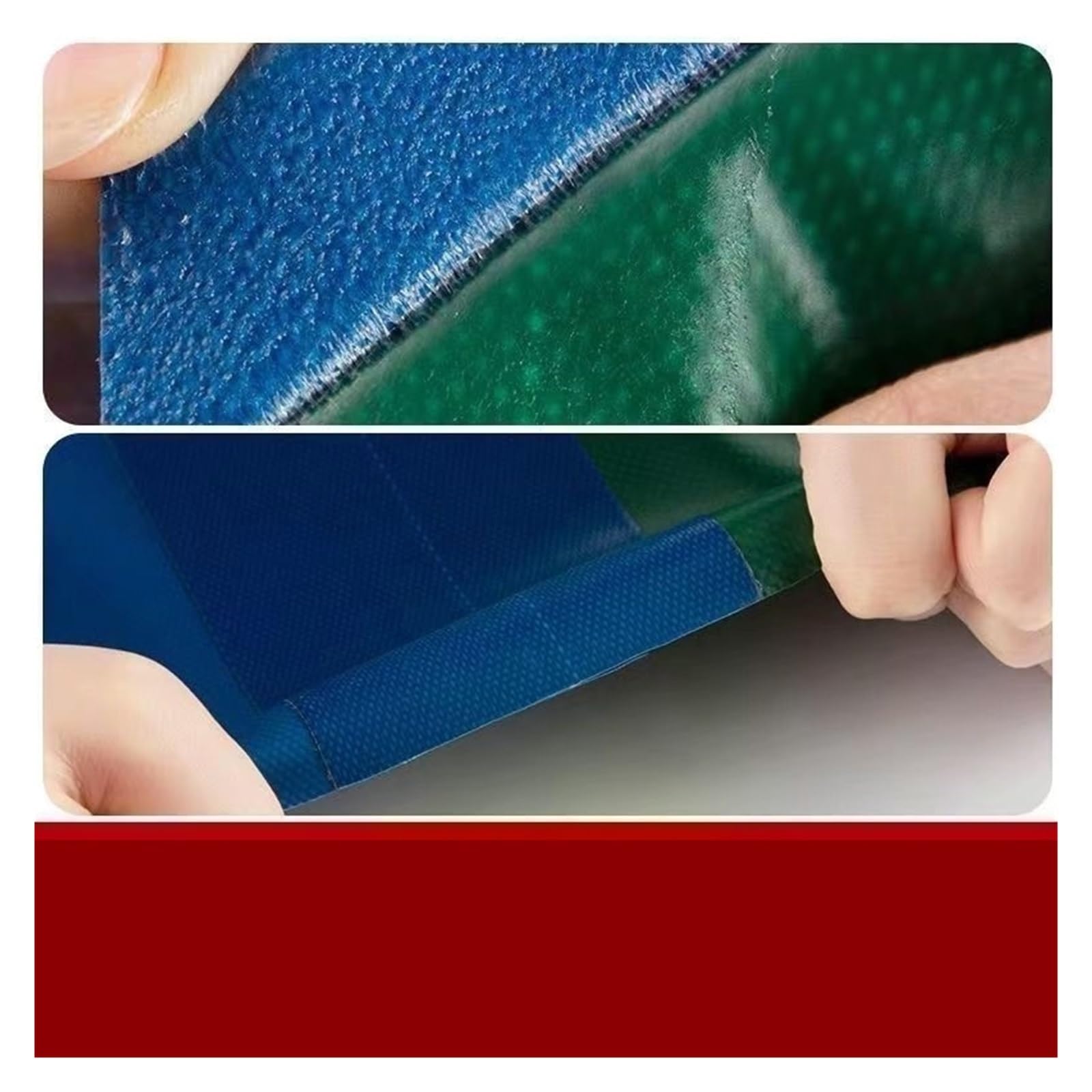 Zelt Reparaturband Reparatur-Patchband, selbstklebend, for Planen, Überdachungen, Outdoor-Zelte, Regenmäntel und Regenschirme – Lochflicken(12M_1MM_120MM)