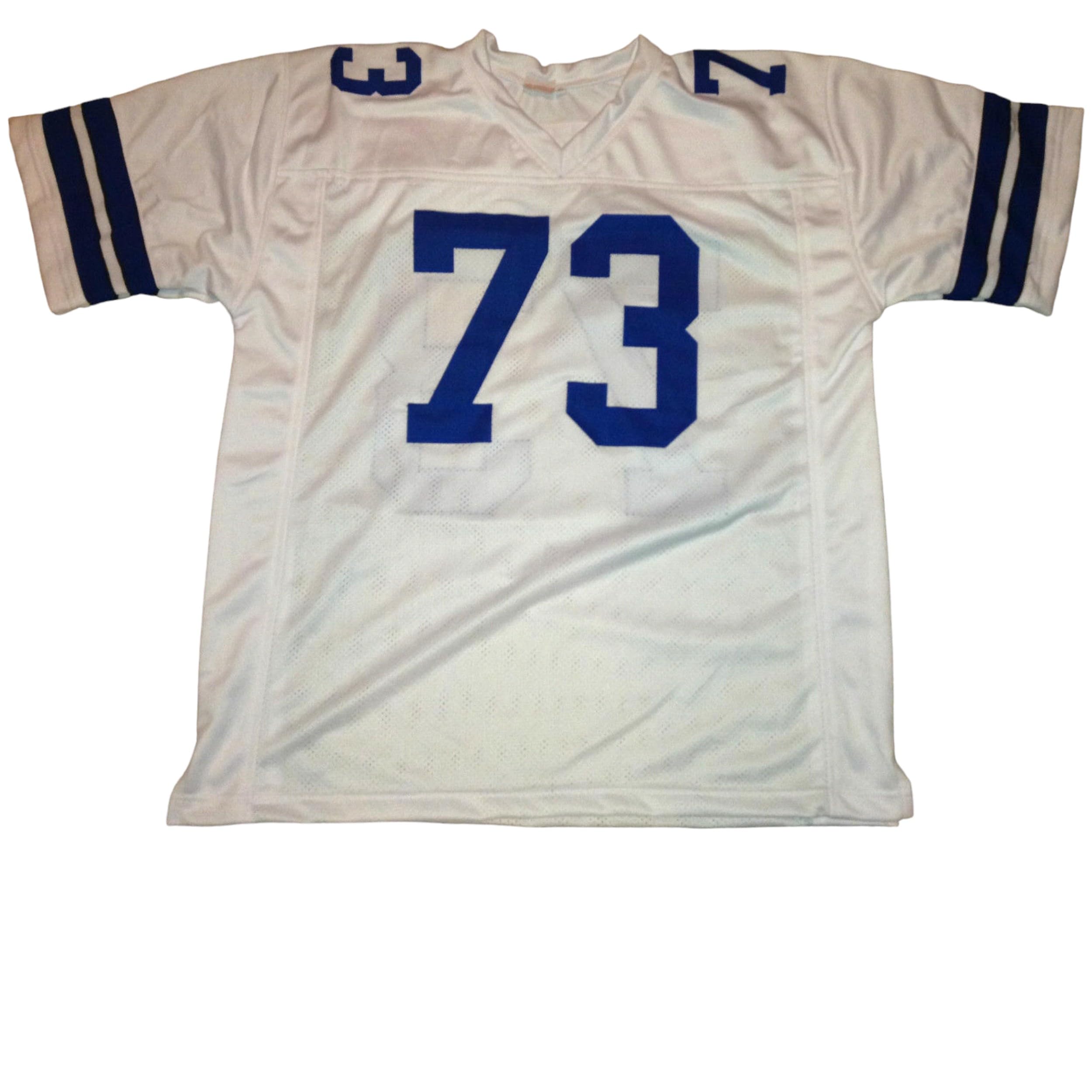 Generic Larry Allen White Jersey Stitched Custom Football New No Brand/Logos (US, Alpha, Large, Regular, Regular, White)