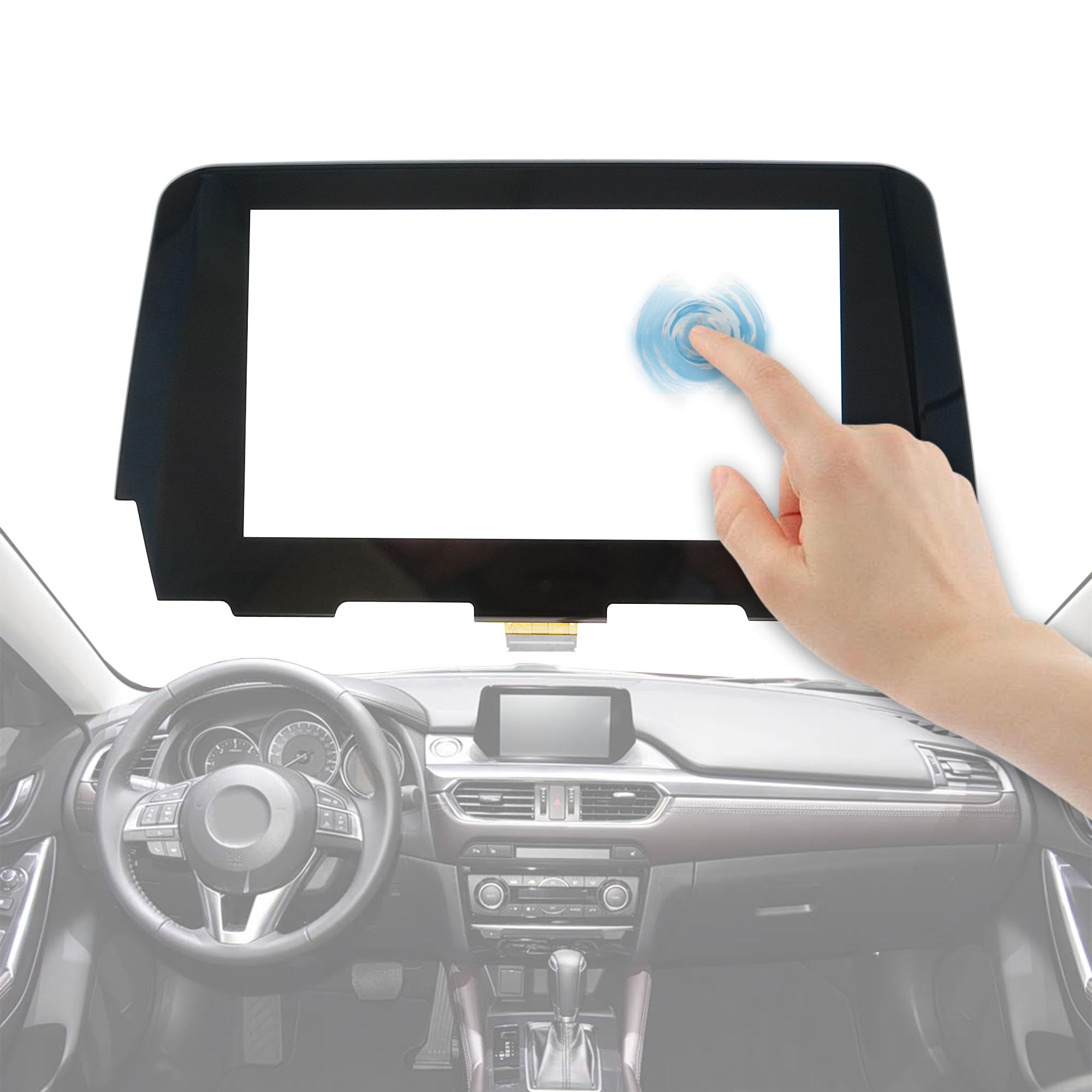Touch Screen Digitizer Replacement 36-PIN,Anti-Glare Glass Touchscreen
