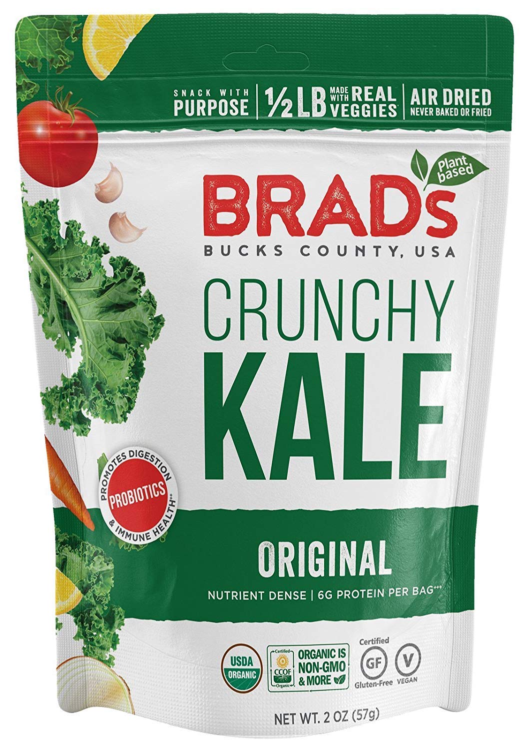brad's veggie chips kale