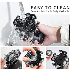 UPTARD Head Shaver Replacement Heads,Head Shaver Replacement Blades, Head Shavers for Bald Men,Head shavers for Men, Stainless Steel Rotary Blades for Electric Head Razor (black9)