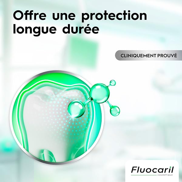 Fluocaril Cosmétique Dentifrice Expert Anti-Caries Soin Blancheur 75ml - 4