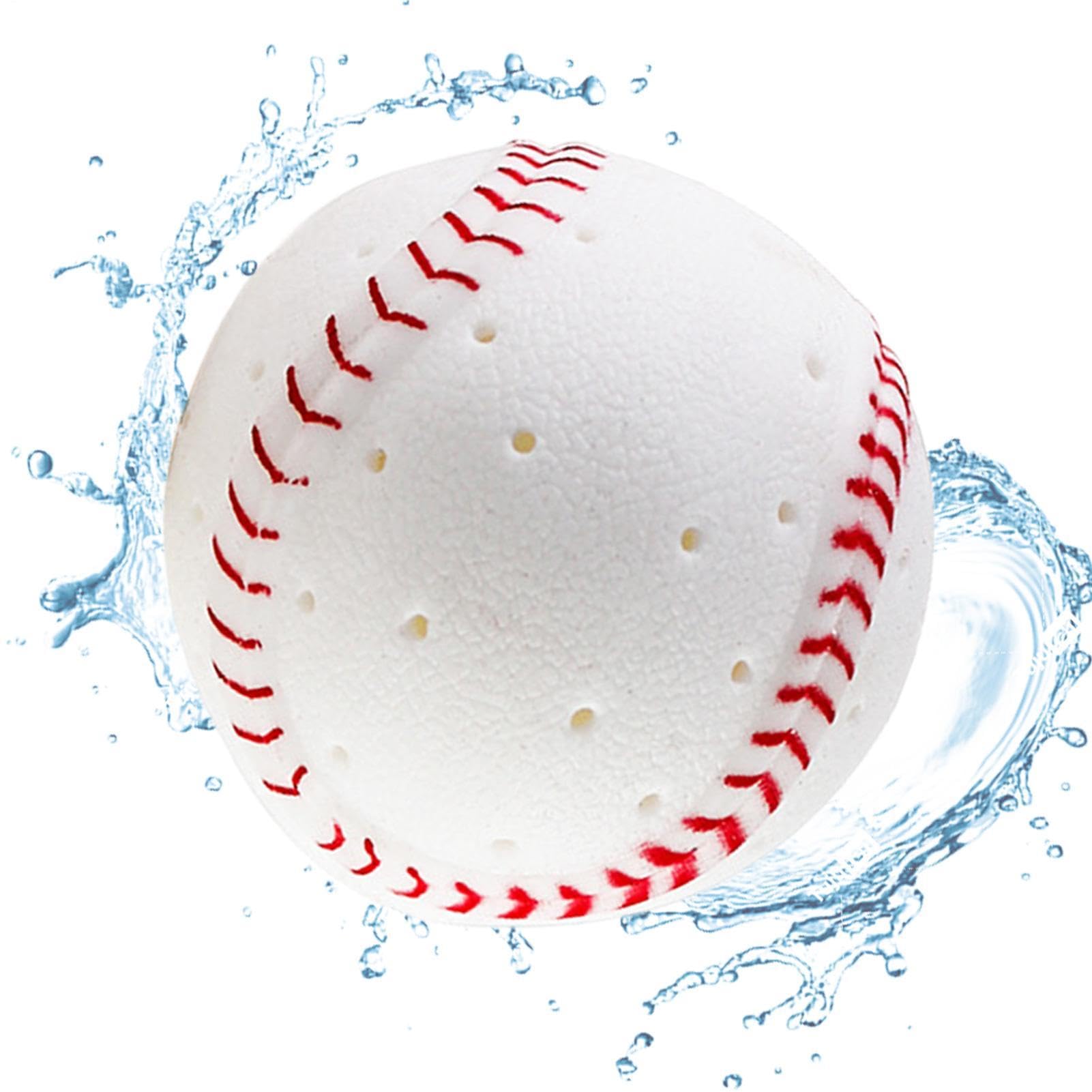 Sports Splash Swimming Pool Balls, Pool Baseball Toys, Outdoor Pools Games for Holiday Summer Backyard, Floating Water Toys for Skipping & Catching