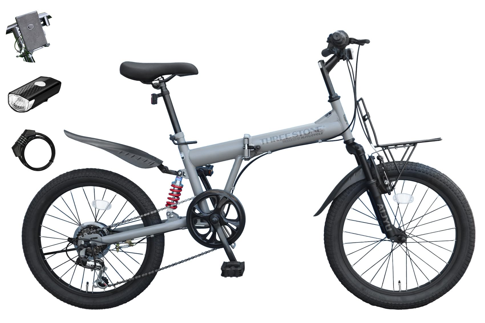 Amazon | AIJYU CYCLE セミファットバイク 折りたたみ自転車 20インチ