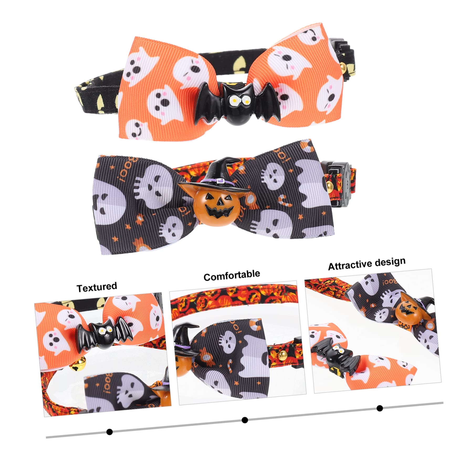 SUPVOX 10pezzi Per Decorativi Con Per Halloween Regolabili Per Gattini Con Design Speciali e