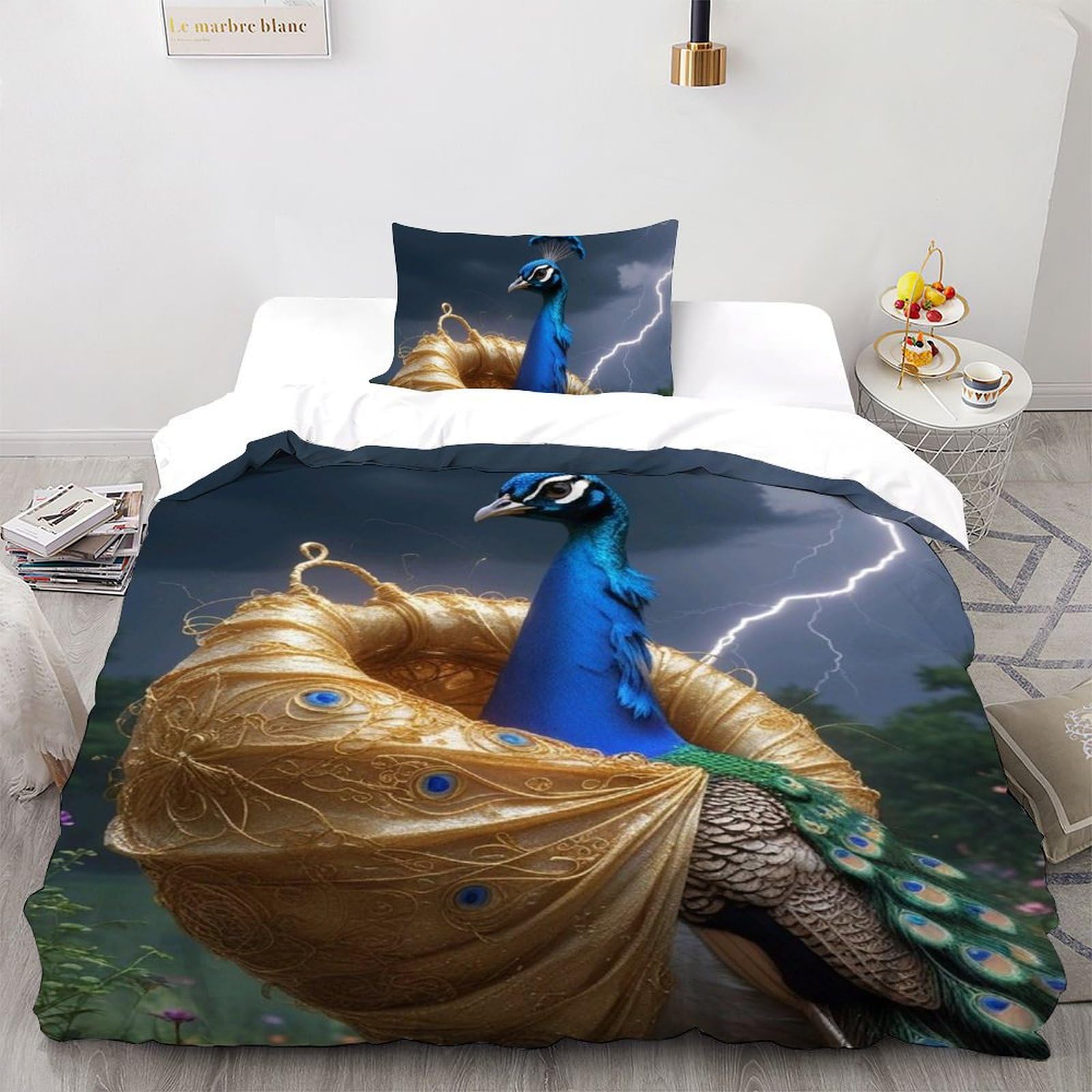 Parure de lit animaux Lightning Phoenix avec housse de couette