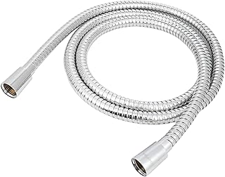 EclatFlax Shower Hose, 59" Kink Free Stainless Steel Handheld Shower Head Hose, Shower Replacement Hose with Flexible and Durable Brass Insert,Chrome Finish