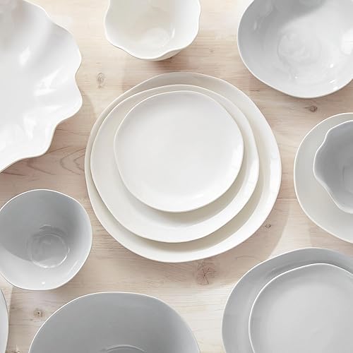 Miniatura 7 de Portmeirion Sophie Conran Arbor - Plato de cena | Juego de 4 platos de cena, pasta y aperitivo, gres de forma orgánica de 11 pulgadas, apto para