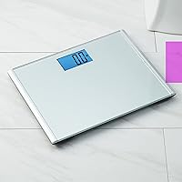 Vista 7 de Balanza de precisión digital de baño con plataforma ancha EatSmart, y tecnología Step-On, 440 libras