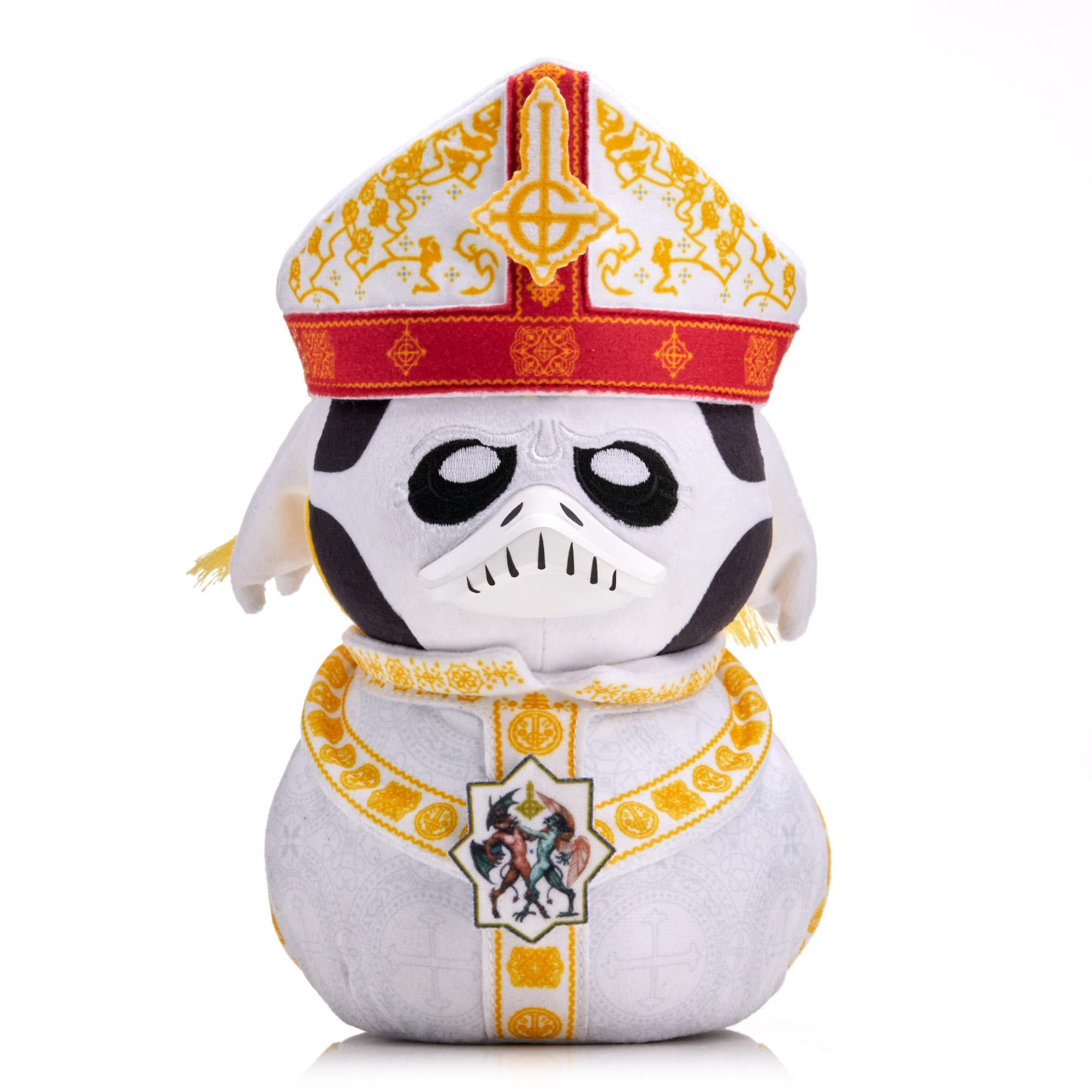 TUBBZ Plush: Ghost - Papa Nihil Cosplaying Rubber Duck Soft Plush Collectible Toy – Official Collectible for Fans of Ghost the band