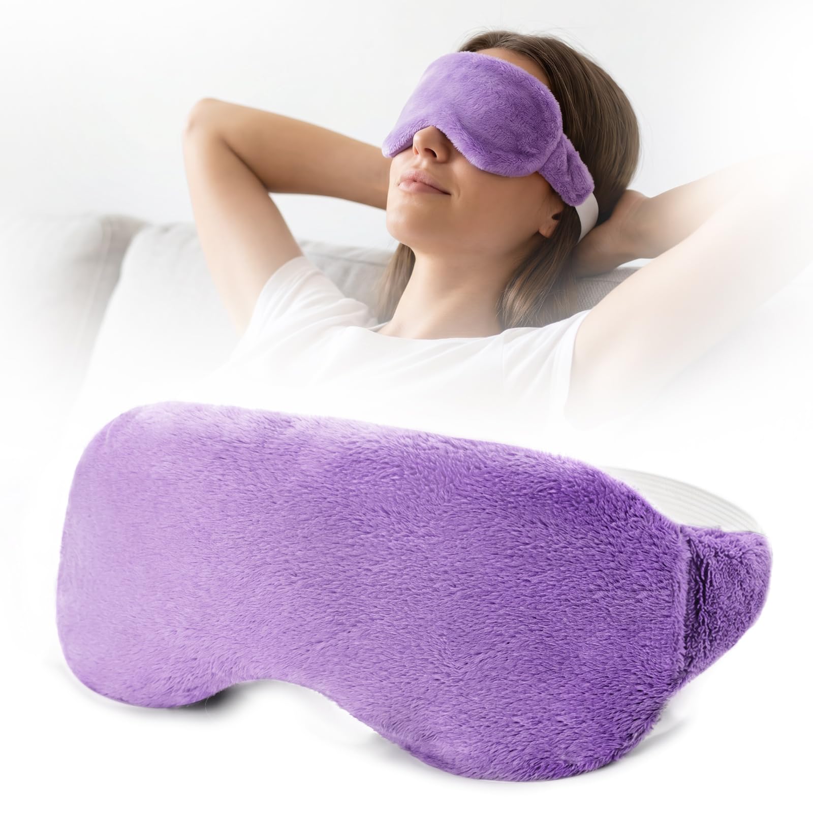 MORLIDEN Heated Eye Mask for Dry Eyes & Stye - Microwavable Warm Compress — Amazon image 10