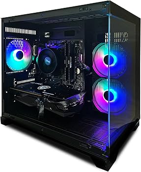 Fierce RGB Gaming PC - AMD Ryzen 5 5600X 3.7-4.6GHz, RTX Fierce RGB Gaming PC - AMD Ryzen 5 5600X 3.7-4.6GHz, RTX
