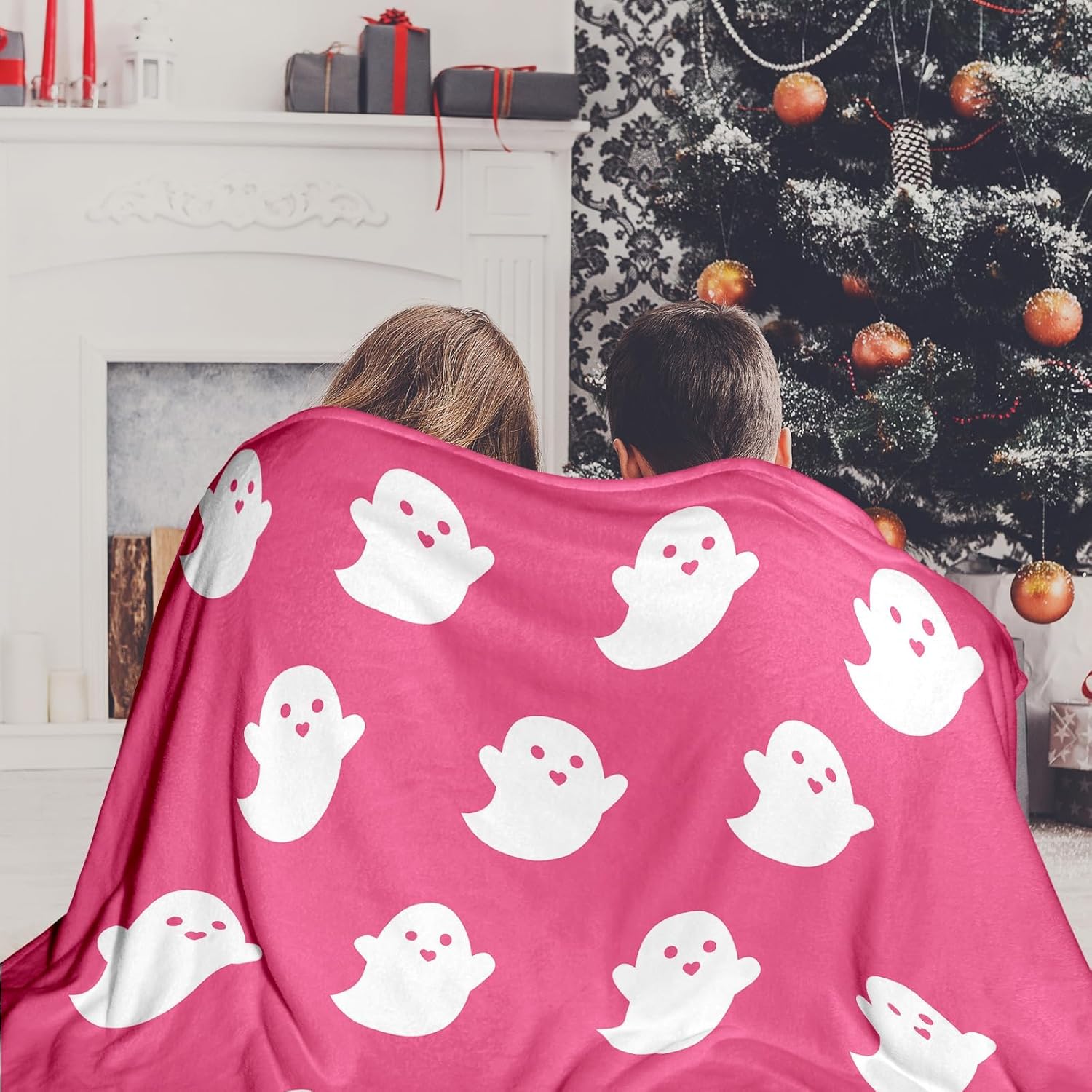 Wife Christmas Ideas, Soft Throw Blanket Gifts for Wife from Husband, Gifts for Women Christmas Unique, Stocking Stuffers Couple Valentines Day Present for Her Flannel 50"X 60" - Image 4