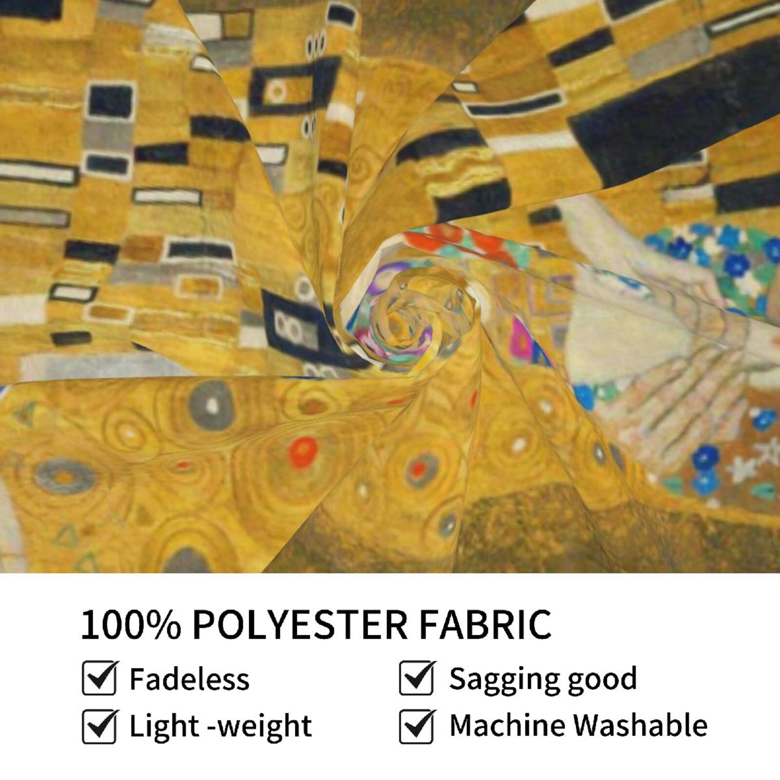 Amazon.co.jp: グスタフ・クリムト 接吻 1907-1908年柄 人気