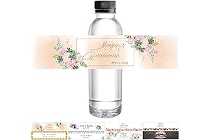 Customized Water Bottle Labels