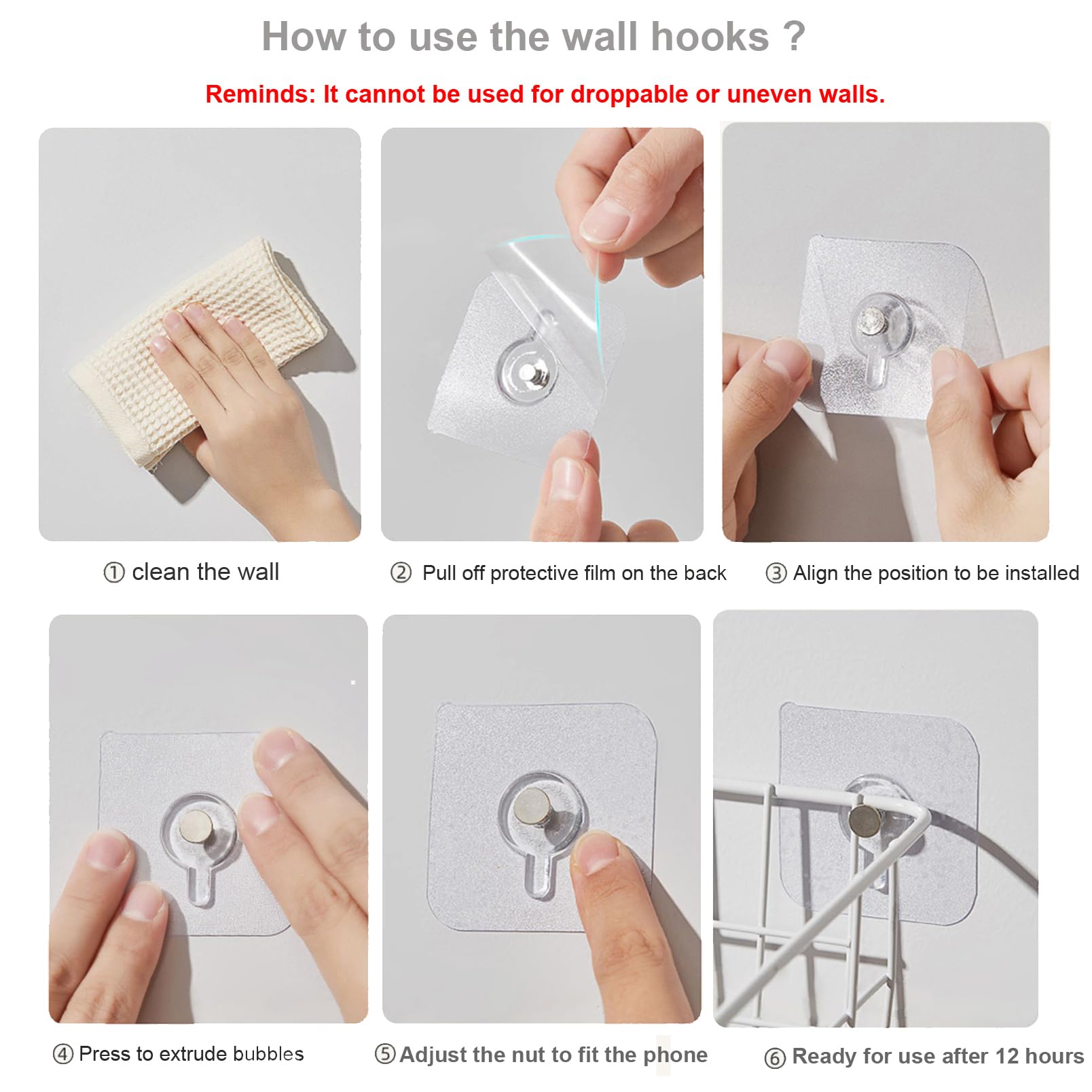 Téléphone fixe pour la maison, téléphone mural filaire rétro pour personnes âgées, téléphone filaire basique Trimline, pas d'alimentation CA nécessaire, téléphone mural (noir)