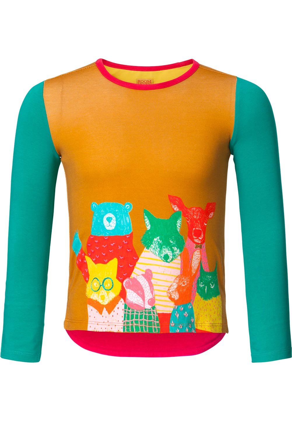 Room Seven Mädchen Jersey Sweatshirt Pullover Braun Talix F16GJE026
