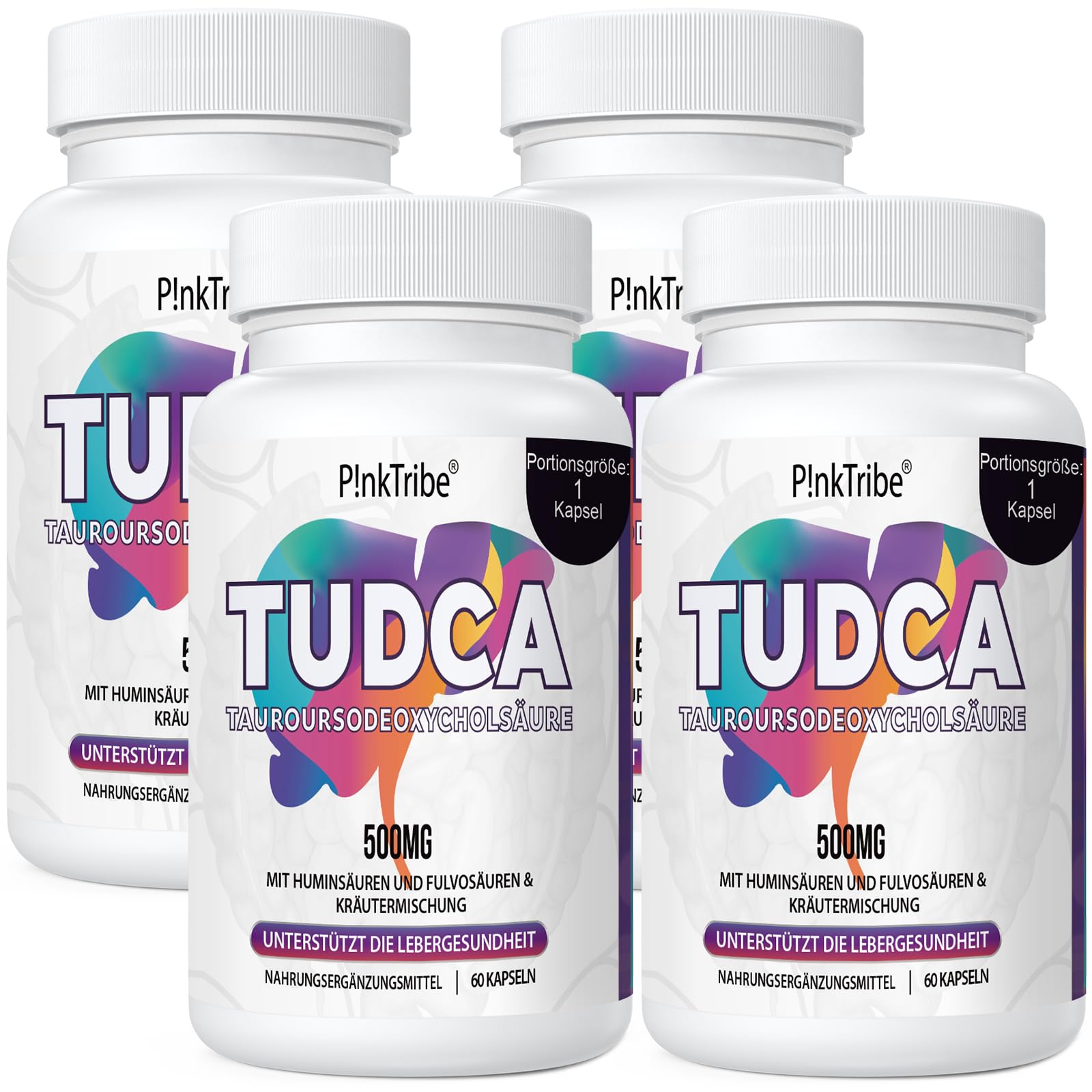 TUDCA 500mg, Tauroursodeoxycholsäure