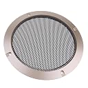 Merishopp 6.5 Inch Speaker Grills Cover Case with 4 pcs Screws for Speaker Mounting Home Audio DIY -184mm Outer Diameter Gold|Collectibles|Collectibles|1 Piece Gold Speaker Decorative Circle gallery image
