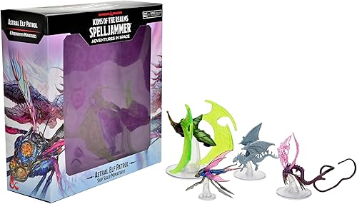 Iconos de D&D de los reinos: escala de barcos - Patrulla de elfos astrales