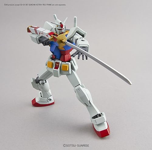 Miniatura 7 de Bandai Hobby SD EX-Standard 007 Astray Red Frame "Gundam Seed Astray" Kit de construcción