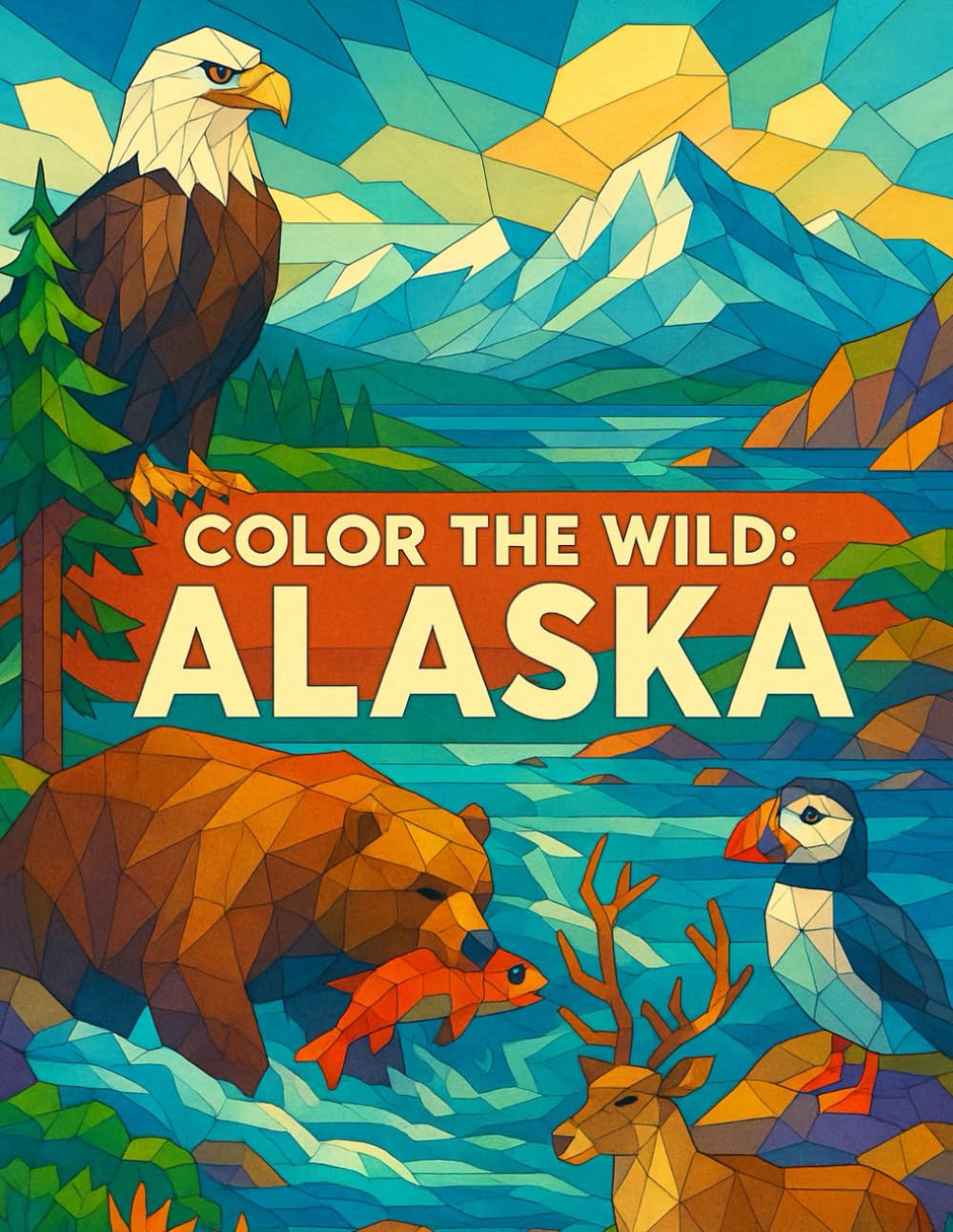 Color the Wild: Alaska: A Fun Coloring Adventure Across Alaska’s Landscapes