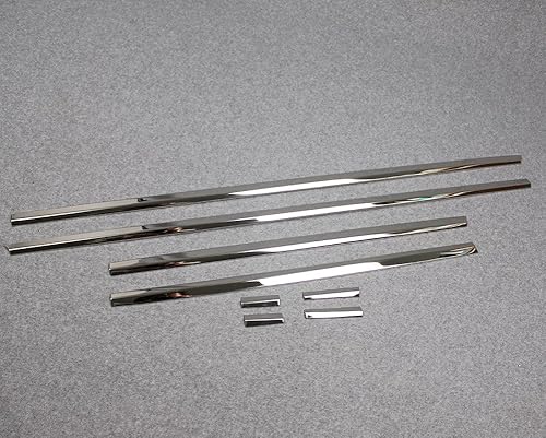 Miniatura 2 de Beautost Compatible con Mazda 2017 2018 2019 2020 2021 2022 2023 2024 2025 CX-5 CX5 Cuerpo Puerta Lateral Moldeo de Cubierta de Acero Inoxidable -8