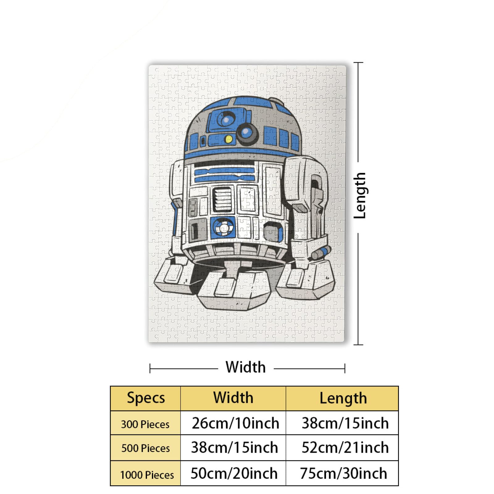 スターウォーズ ジグソーパズル 楽天市場】立体ジグソー パズル スターウォーズ R2-D2 モデル