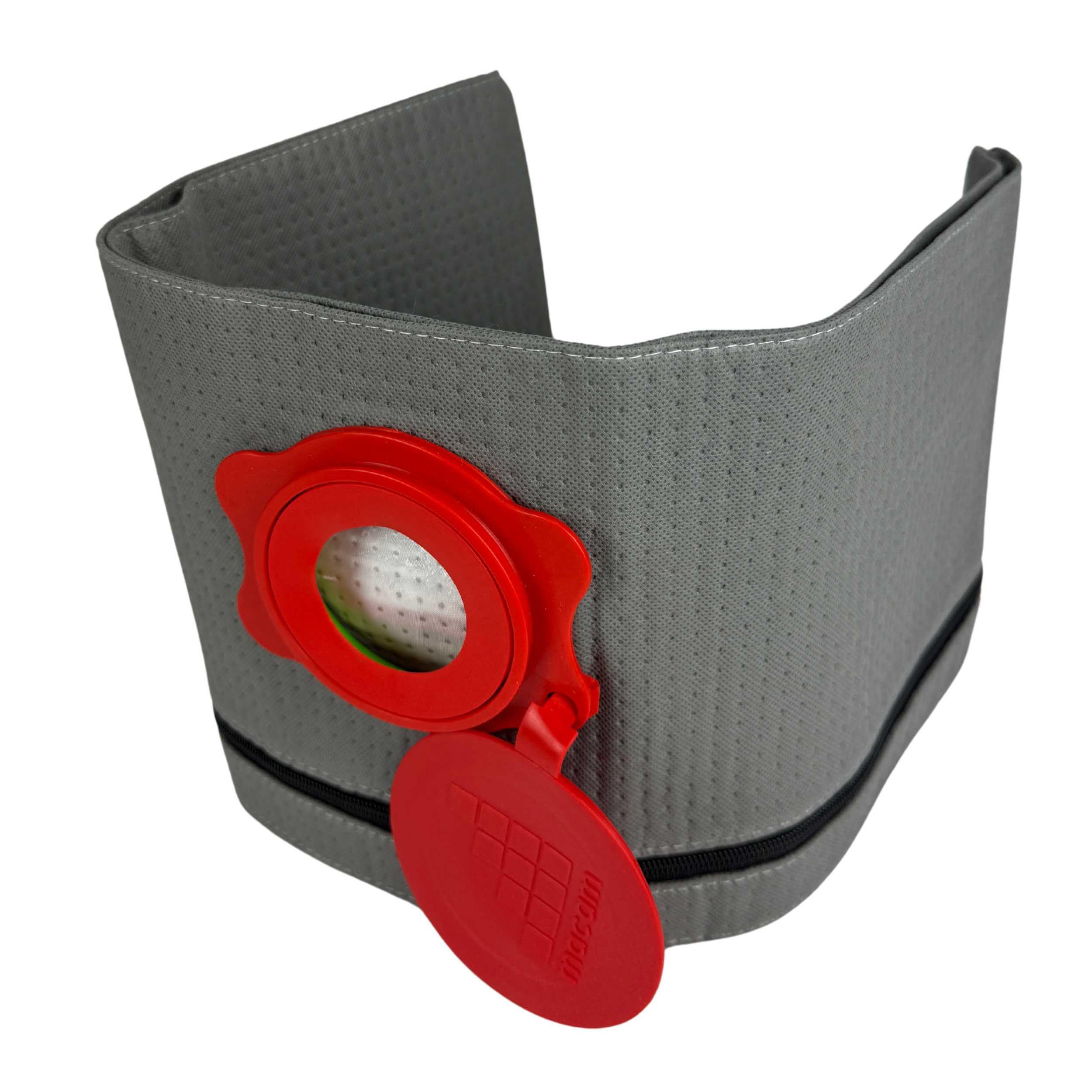 Macam Reusable Dust Bag Compatible with Trend T32 Dust Extractors - Pack of 1 Vacuum Bag, Filter Bag, Red - Image 2
