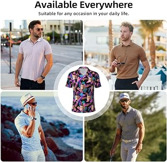 Custom T Shirt Polo for Men Design Your Own Personalized Customized Golf Tee Text Photo Logo