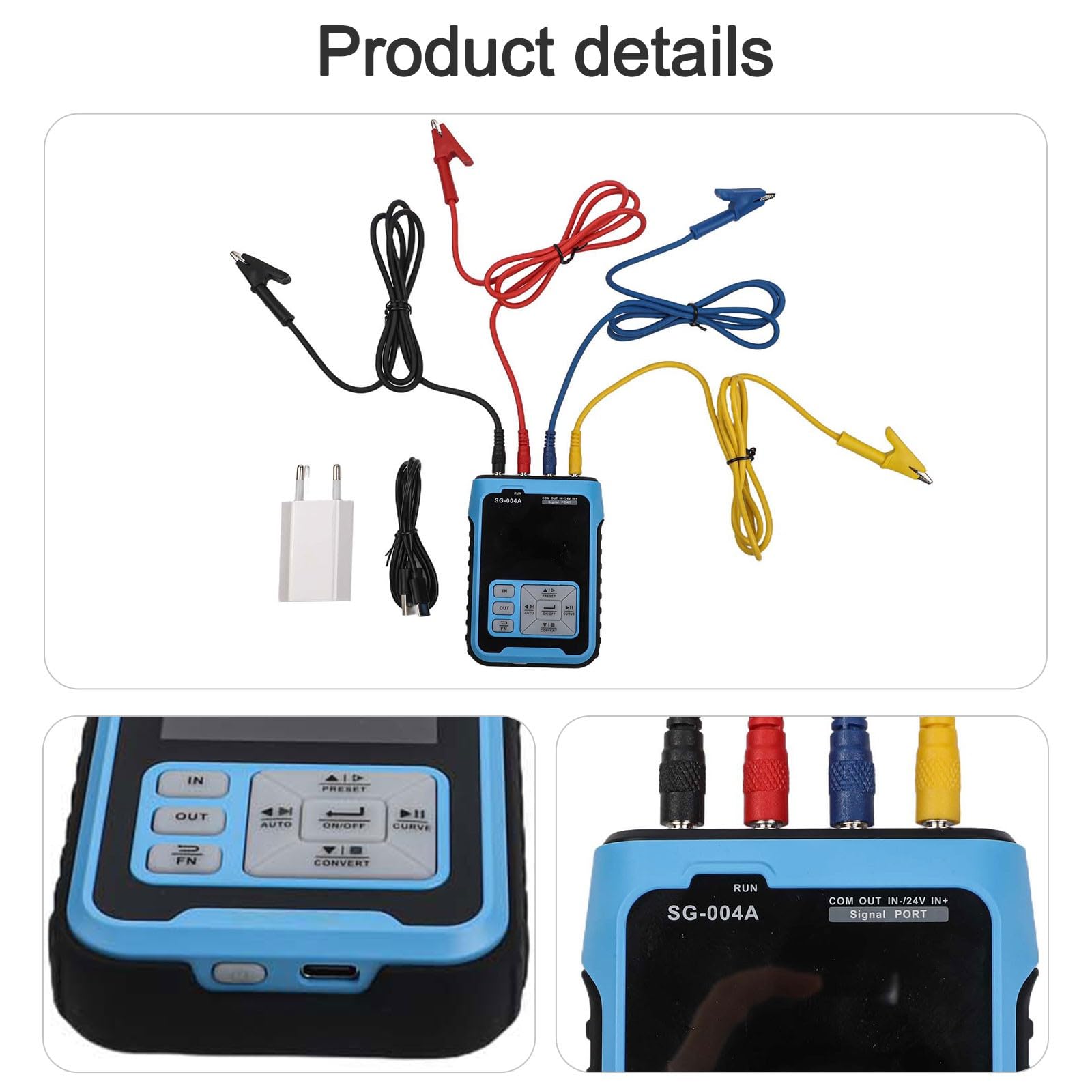 Generador de señal portátil SG-004, 4-20 mA de corriente analógica